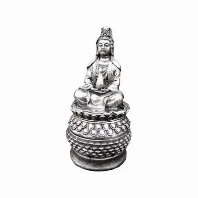 Scents - Tara incense & conesburner silver 18cm - ARABESK