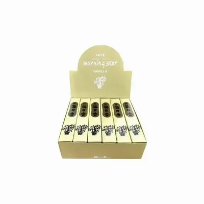 Senteurs - Encens japonais morning star vanille paquet de 50 batonnets - ARABESK