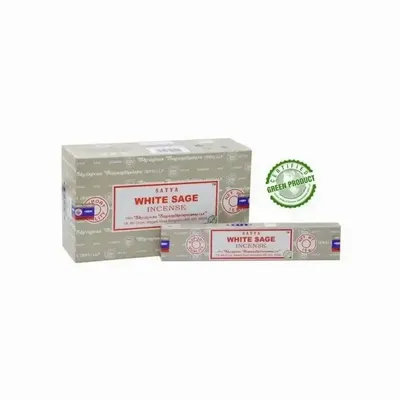 Senteurs - Encens satya sauge blanche 15g - ARABESK