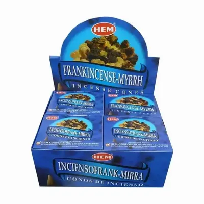 Senteurs - Encens Hem Frankincense Myrrh cones - ARABESK