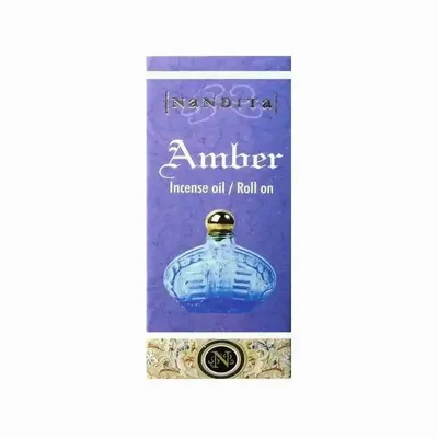 Scents - Nandita Amber Perfumed Oil 8ml - ARABESK