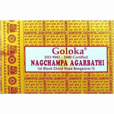 Scents - Goloka Nag Champa incense 16g - ARABESK