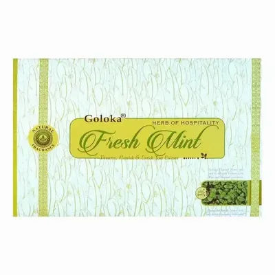Scents - Fresh mint goloka incense 15g - ARABESK