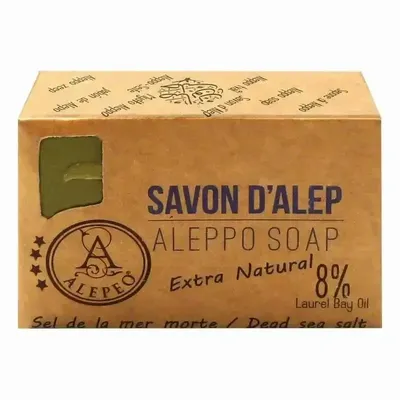 Savons - Savon d'alep alepeo sel de la mer morte 8% 100g - ARABESK