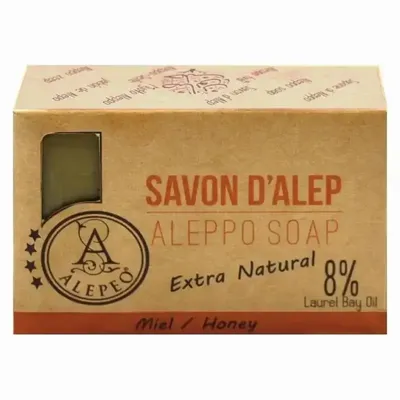 Savons - Savon d'alep alepeo miel 8% 100g - ARABESK
