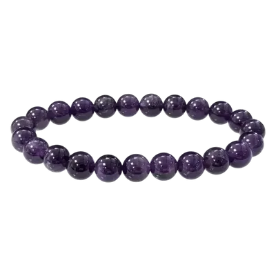 Bracelets - Bracelet Amethyste A perles 7.5-8.5mm - ARABESK
