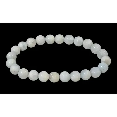 Bracelets - Bracelet Aigue Marine perles 8-9mm - ARABESK