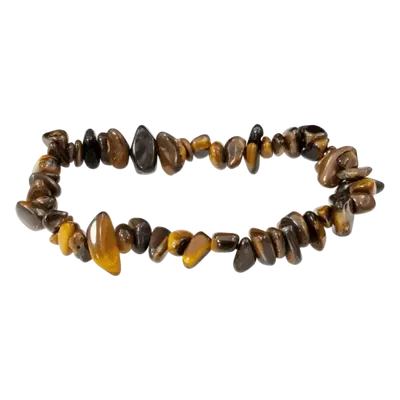 Bracelets - Tiger eye bracelet A chips 5-8 cm 18cm - ARABESK