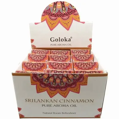 Scents - Perfmued oil Goloka Cinnamon10mL x 12 - ARABESK