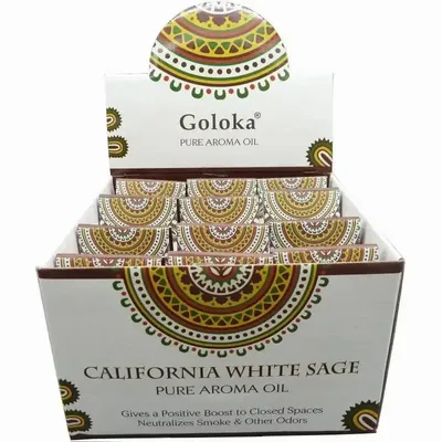 Senteurs - Huile parfumée Goloka Sauge blanche 10mL x 12 - ARABESK