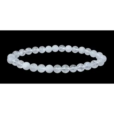 Bracelets - Bracelet Cristal de Roche perles 6mm - ARABESK