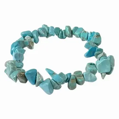 Bracelets - Turquénite chipstone bracelet 18cm - ARABESK