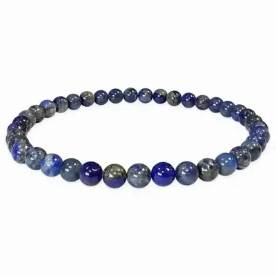 Bracelets - Lapis Lazuli bracelet with 3.5-4.5mm beads - ARABESK