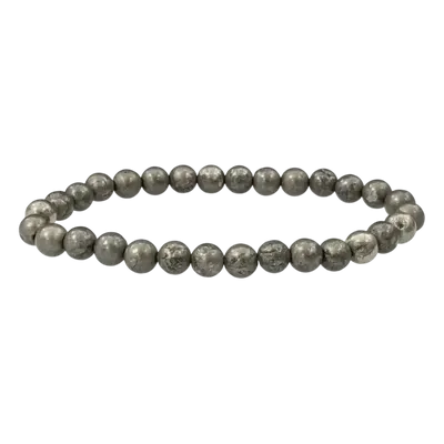 Bracelets - Bracelet Pyrite perles 6mm - ARABESK