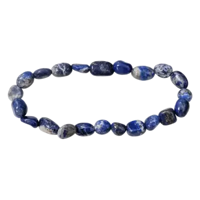 Bracelets - Lapis Lazuli A tumbled stones bracelet - ARABESK