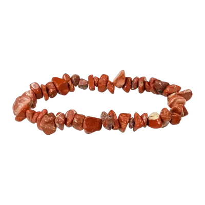 Bracelets - Bracelet Jaspe Rouge chips - ARABESK