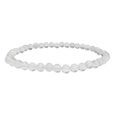 Bracelets - 4mm pearls rock crystal A bracelet - ARABESK