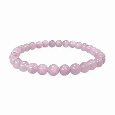 Bracelets - Kunzite bracelet AA beads 6-7mm - ARABESK