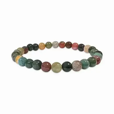 Bracelets - Bracelet Agate Indienne  perles 6mm - ARABESK