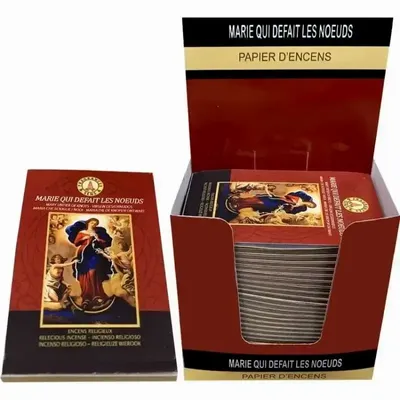 Scents - Mary untier of knots Fragrances & Sens Incense paper x30 - ARABESK