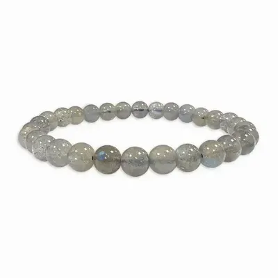 Bracelets - Bracelet Labradorite AA perles 5-6mm - ARABESK