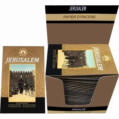 Scents - Jerusalem Fragrances & Sens Incense paper x30 - ARABESK