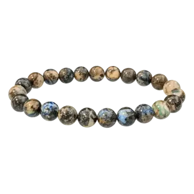 Bracelets - Chrysocolle 8mm pearls bracelet - ARABESK