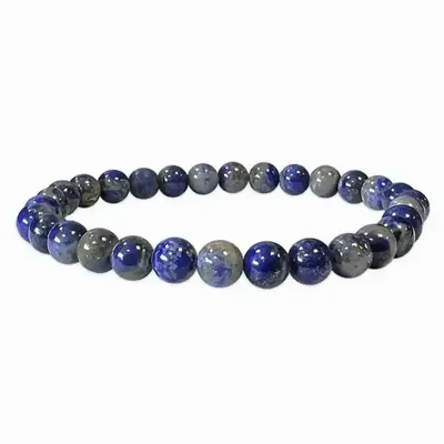 Bracelets - Bracelet Lapis Lazuli AB perles 5-6mm - ARABESK