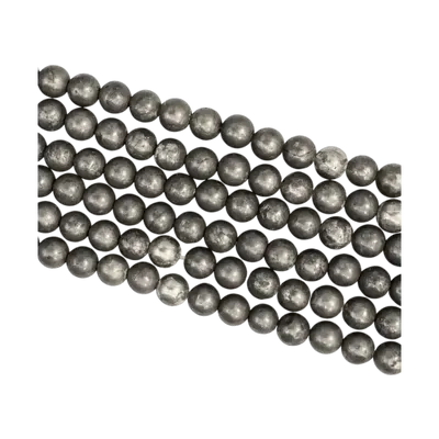 Bijoux - Pyrite perles 6mm sur fil 40cm - ARABESK