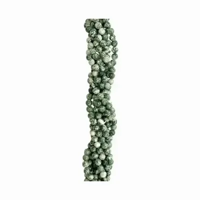Jewelry - Green jade A 8mm pearls on string - ARABESK