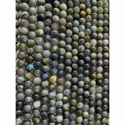 Bijoux - Perles Labradorite 10mm sur fil 40cm - ARABESK