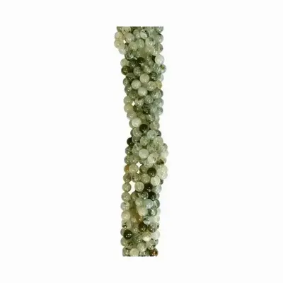 Bijoux - Prehnite A perles 8mm sur fil 40cm - ARABESK