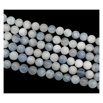 Jewelry - Aquamarine 10mm pearls on string - ARABESK