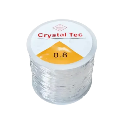 Jewelry - Round transparent elastic thread 0.80mm 100m - ARABESK