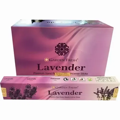Scents - Lavender Masala Garden Fresh incense 15g - ARABESK
