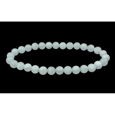 Bracelets - Bracelet Aigue Marine perles 6mm - ARABESK