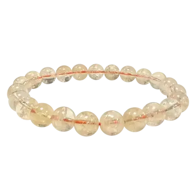 Bracelets - Bracelet Natural Citrine beads 8-9mm - ARABESK