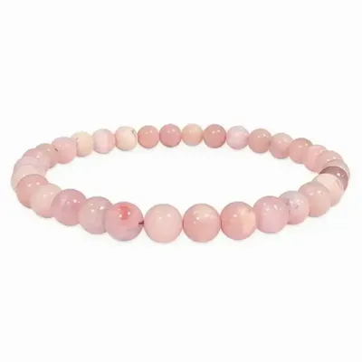 Bracelets - A Pink Opal Bracelet beads 6-7mm - ARABESK