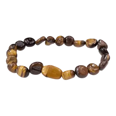 Bracelets - Bracelet Oeil du tigre A pierres roulées - ARABESK