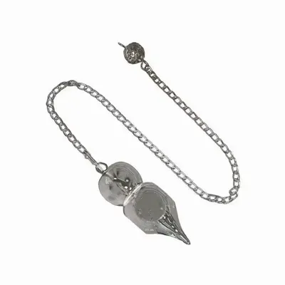 Bijoux - Pendule pointe métal Argenté - ARABESK