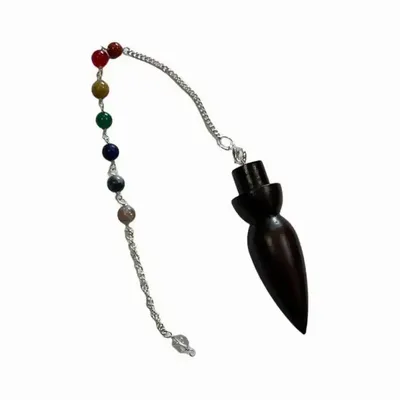 Jewelry - Egyptian Dowsing pendulum 7 Chakras in Rosewood - ARABESK