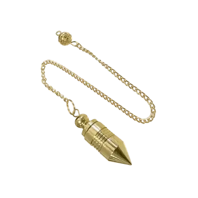 Jewelry - Copper healing radiesthesia pendulum with tank - ARABESK