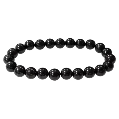 Bracelets - Bracelet Jais A perles 8mm - ARABESK