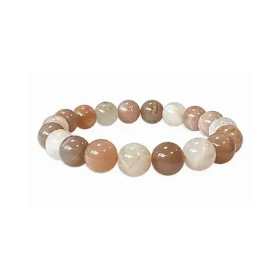 Bracelets - Bracelet Multicolored Moonstone A beads 10mm - ARABESK