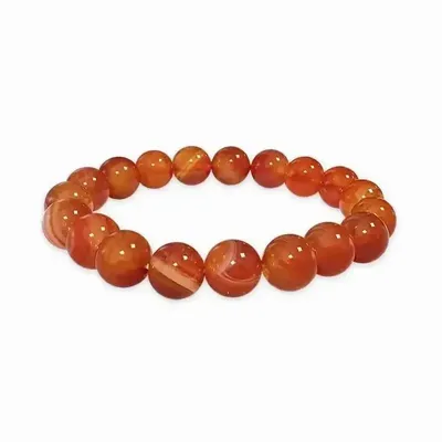 Bracelets - Bracelet Cornaline A perles 10mm - ARABESK