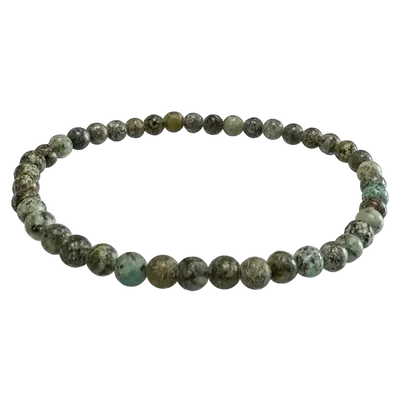 Bracelets - Bracelet turquoise naturelle d'Afrique perles 4-5mm - ARABESK