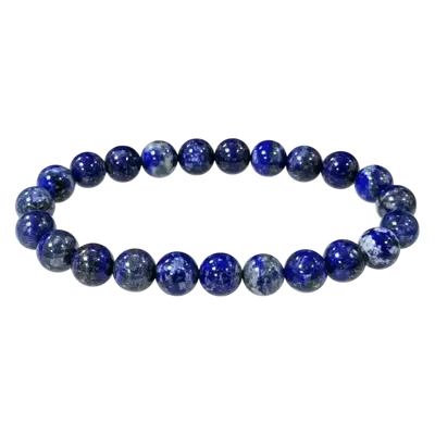 Bracelets - Bracelet Lapis Lazuli A perles 7.5-8.5mm - ARABESK