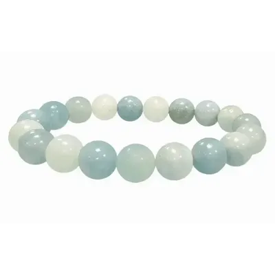 Bracelets - China Amazonite 10mm pearls bracelet - ARABESK