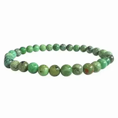 Bracelets - Bracelet Variscite A perles 6mm - ARABESK