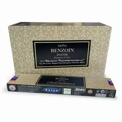 Scents - Benzoin Satya Fragrances & Sens incense 15g - ARABESK